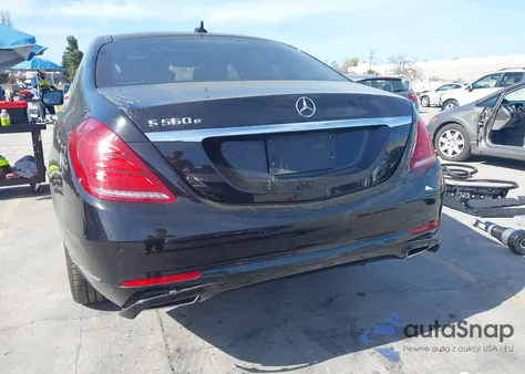 2015 Mercedes-Benz S 550 Plug-In Hybrid из США, поврежденный, VIN WDDUG6DB7FA191243